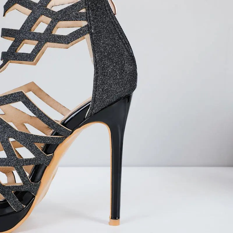 Sasha Peep Toe Stiletto