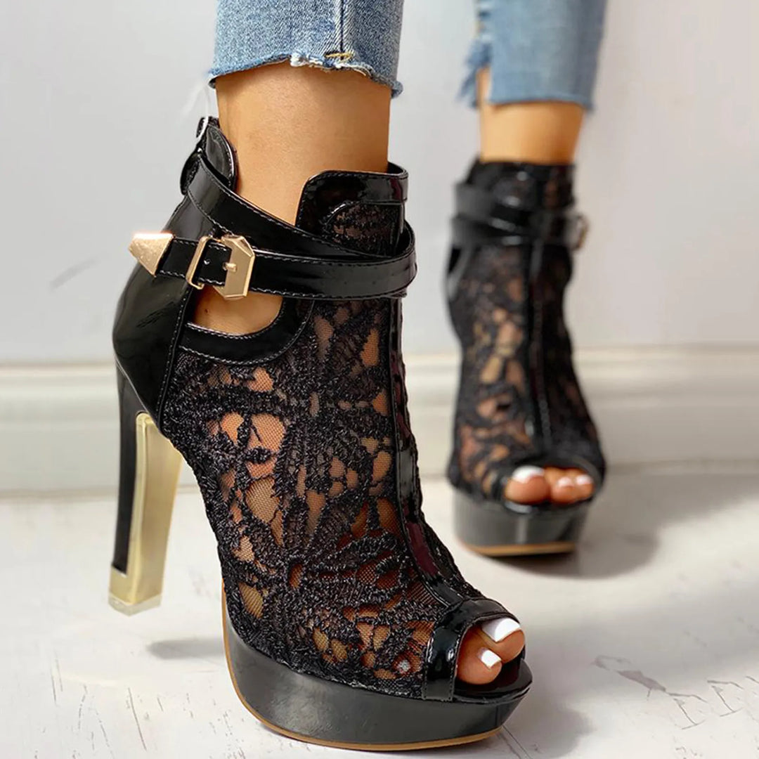 Enchanted Lace Heels