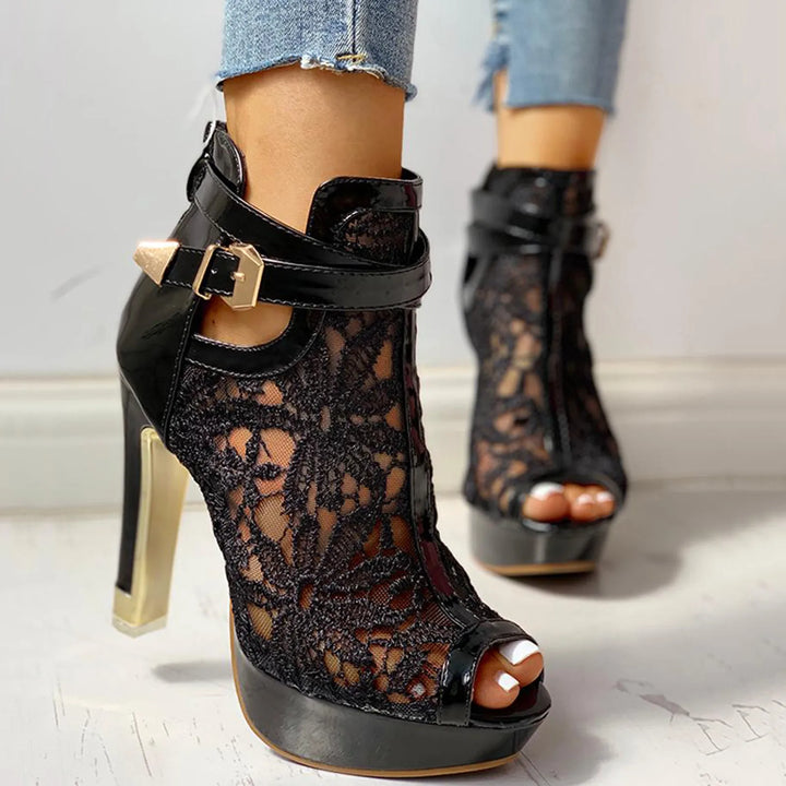 Enchanted Lace Heels