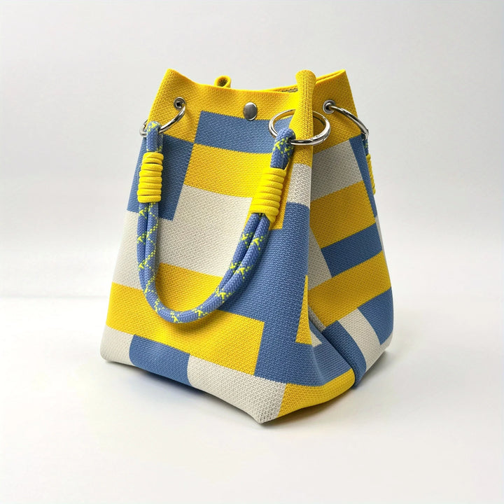Colorblock Casual Tote