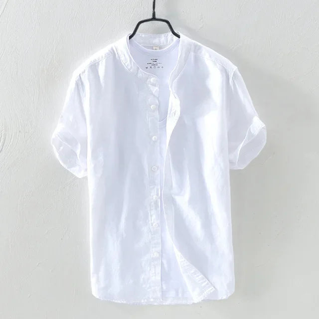 BreezeLine Linen Shirt