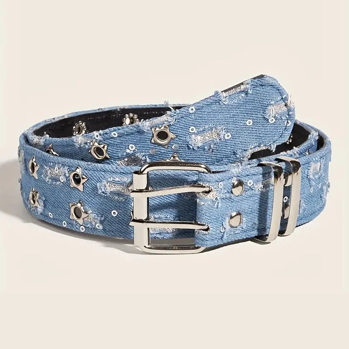 Denim Pin Waistband
