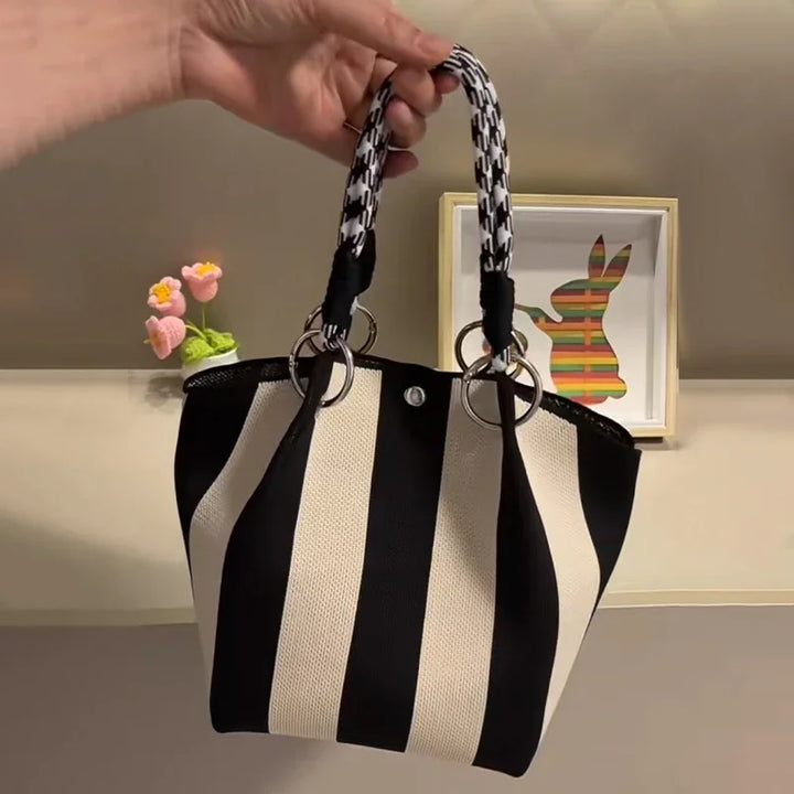 Colorblock Casual Tote