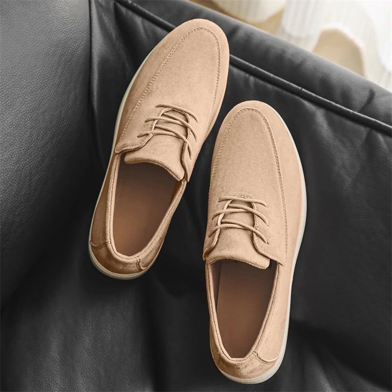 British Style Suede Loafers