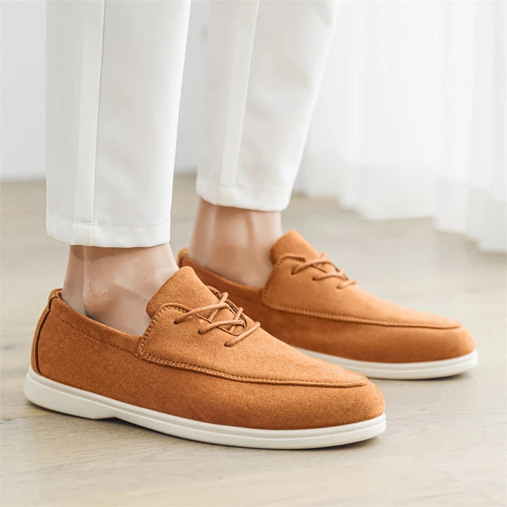 British Style Suede Loafers