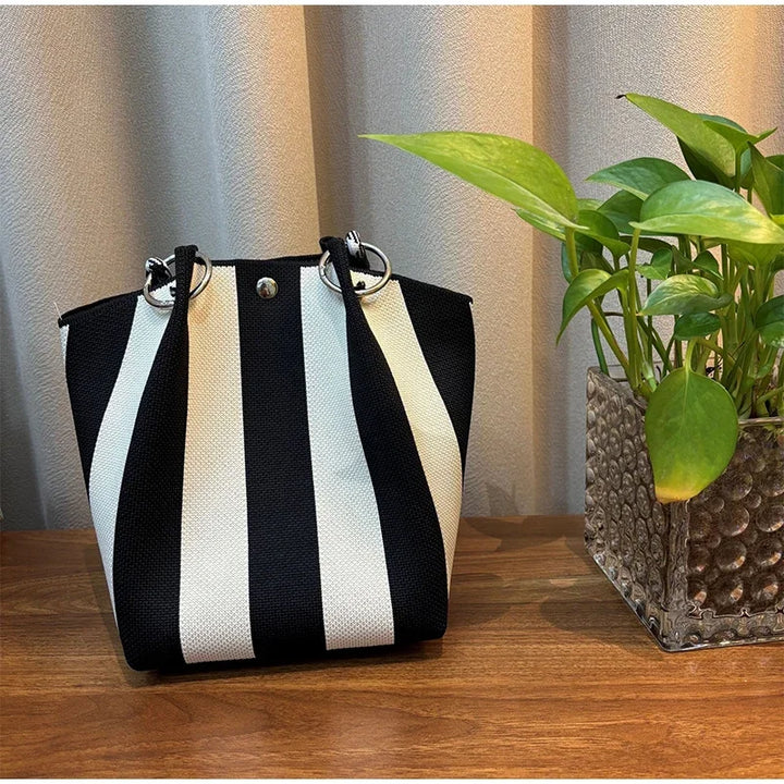 Colorblock Casual Tote