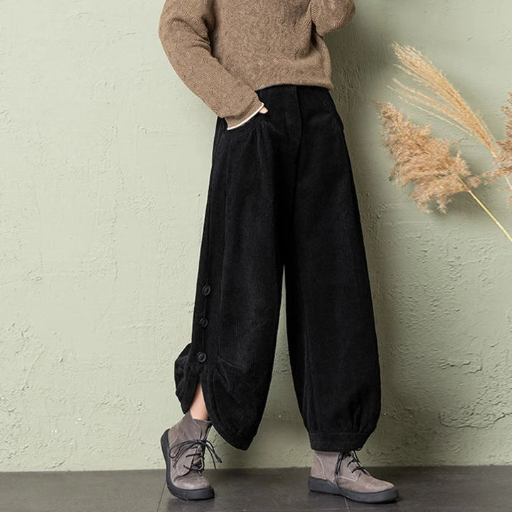 Corduroy Loose Trousers