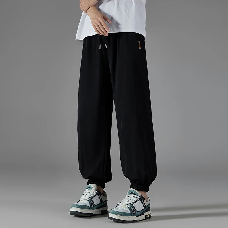 Ice Silk Loose Joggers