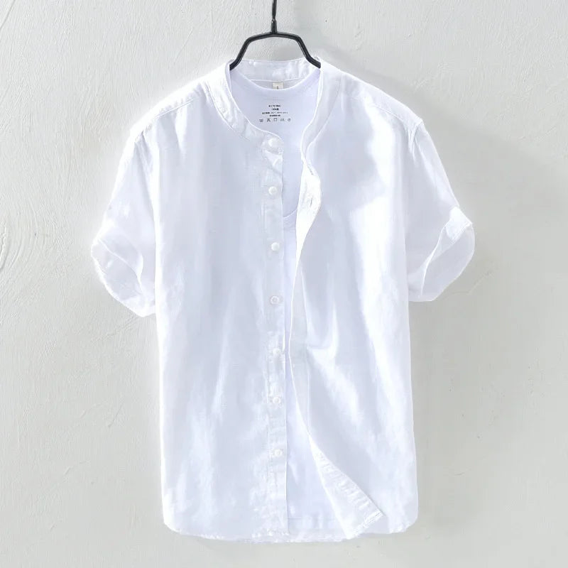 BreezeLine Linen Shirt