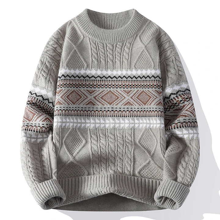 Embroidery Pullover Sweater