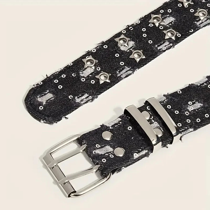 Denim Pin Waistband
