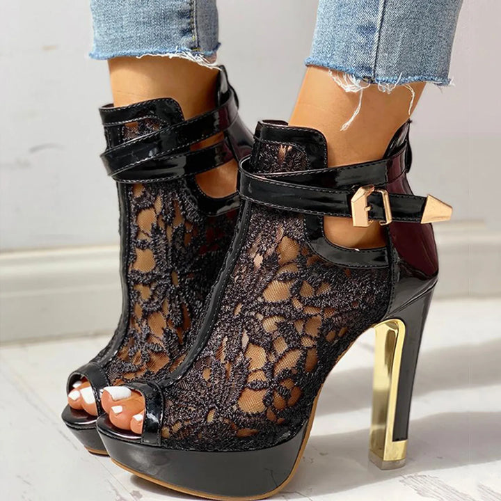 Enchanted Lace Heels